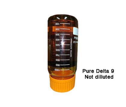 Delta 9 THC Distillate Oil for vapes or edibles