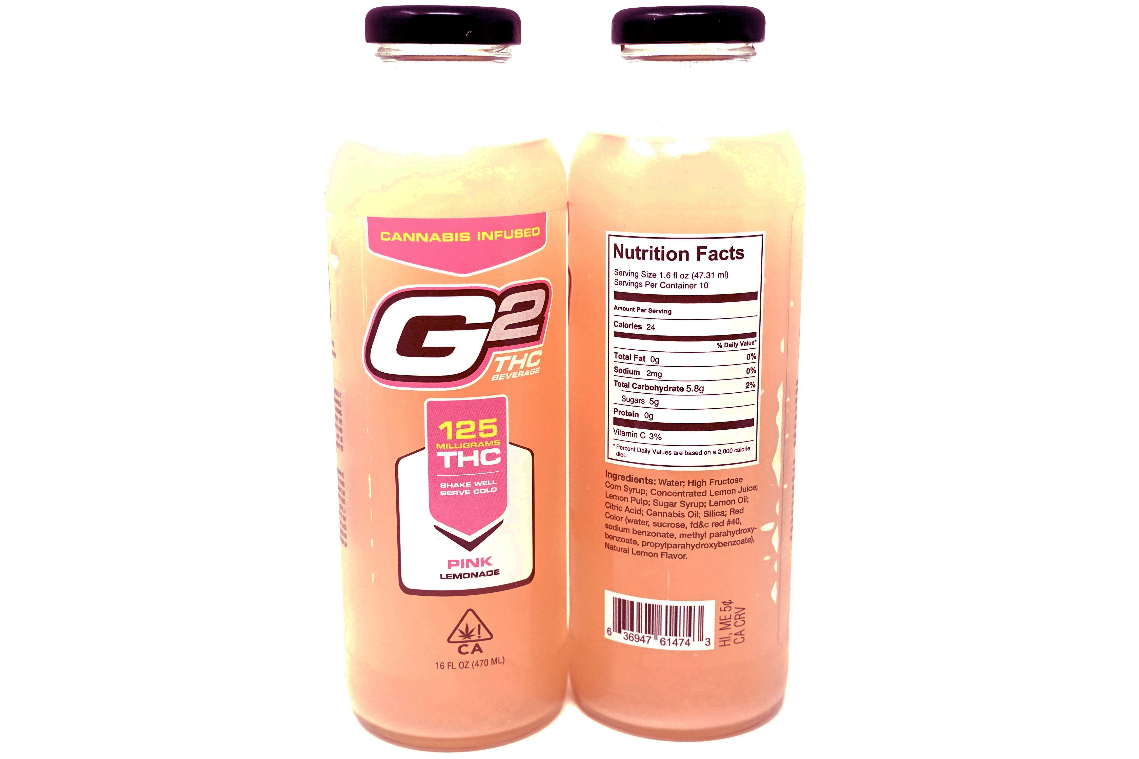 G Drink Passion Fruit Lemonade (210mg)