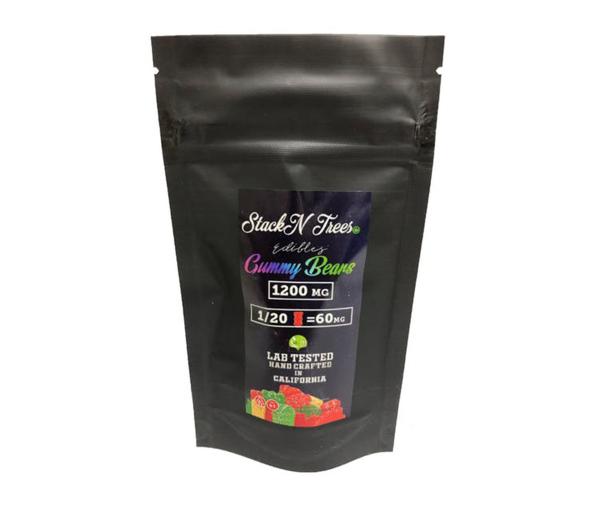 Smashed - Neon Sour Worms Gummies 5000mg