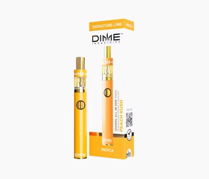 dime industries peach kush 1g vape