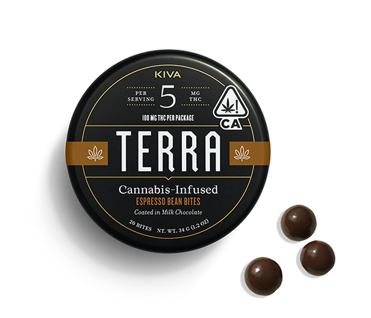 kiva terra almond cbd bites