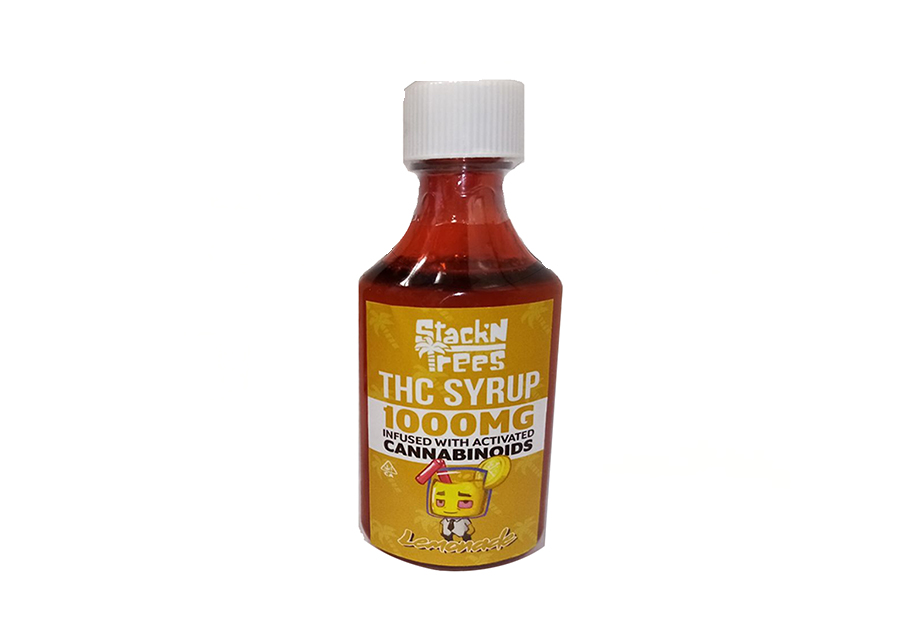 Stack'N Trees 1000mg THC Syrup chocolate flavor