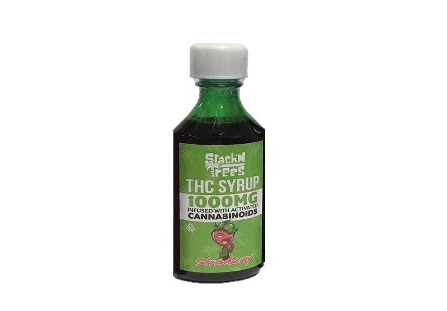 Stack'N Trees 1000mg THC Syrup Blueberry flavor