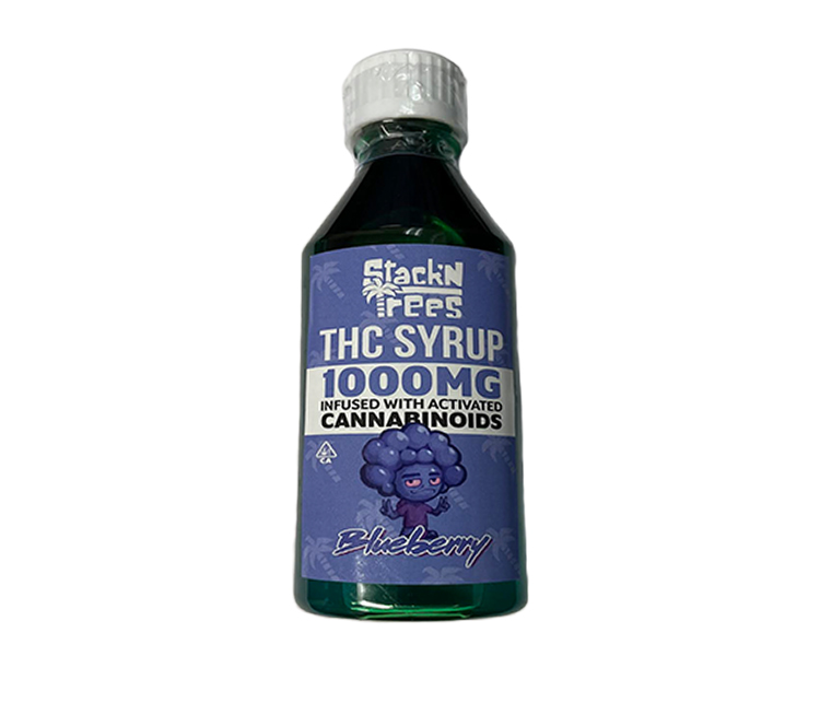 Stack'N Trees 1000mg THC Syrup Lemonade flavor