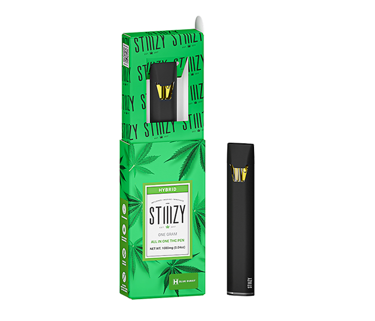 sticky stickz kush mintz hybrid disposable vape pen