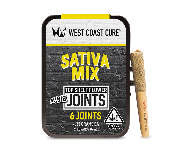 west coast OG mix mini joints