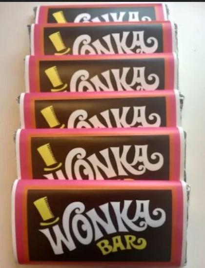 Wonka Bar 7g Magic Mushroom Chocolate Bar